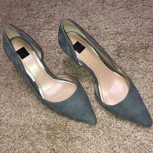 White House black market grey heels